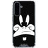 Looney Tunes Daffy Duck Plain Black and White Galaxy A36 5G Clear Case