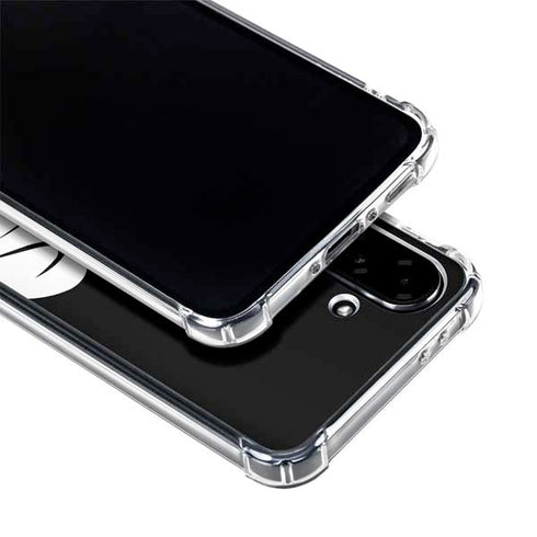Looney Tunes Daffy Duck Plain Black and White Galaxy A36 5G Clear Case