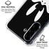 Looney Tunes Daffy Duck Plain Black and White Galaxy A36 5G Clear Case