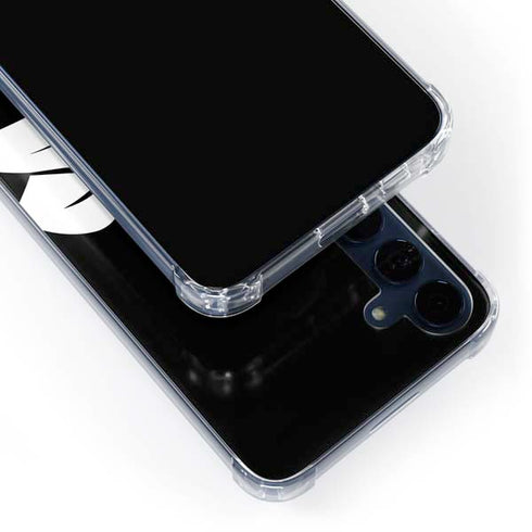 Looney Tunes Daffy Duck Plain Black and White Galaxy A55 5G Clear Case