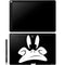 Looney Tunes Daffy Duck Plain Black and White Galaxy Book 12in Skin