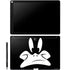 Looney Tunes Daffy Duck Plain Black and White Galaxy Book 12in Skin