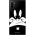 Looney Tunes Daffy Duck Plain Black and White Galaxy Note 10 Plus Skin