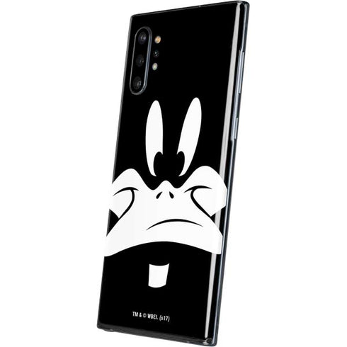 Looney Tunes Daffy Duck Plain Black and White Galaxy Note 10 Plus Skin