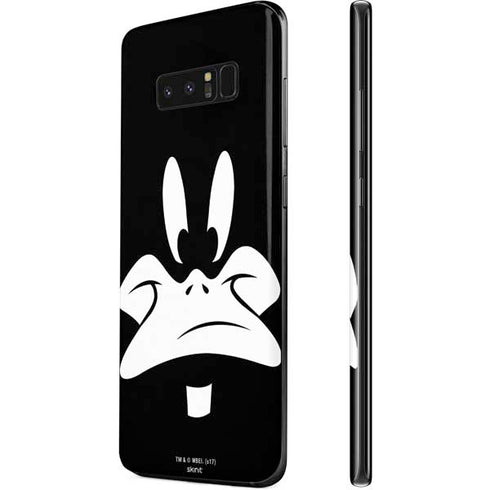 Looney Tunes Daffy Duck Plain Black and White Galaxy Note 8 Skin