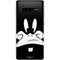 Looney Tunes Daffy Duck Plain Black and White Galaxy S10 Plus Skin