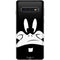 Looney Tunes Daffy Duck Plain Black and White Galaxy S10 Skin