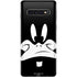 Looney Tunes Daffy Duck Plain Black and White Galaxy S10 Skin