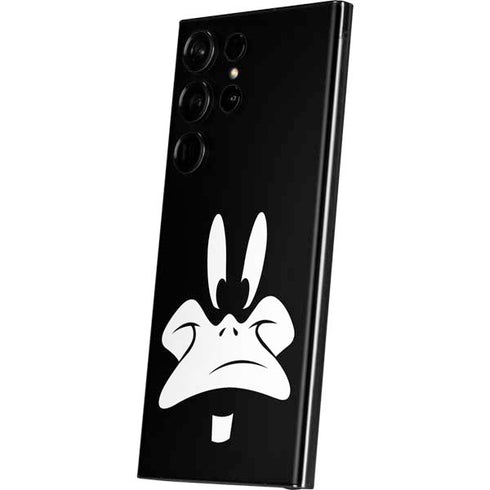 Looney Tunes Daffy Duck Plain Black and White Galaxy Skins