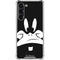 Looney Tunes Daffy Duck Plain Black and White Galaxy S24 FE Clear Case