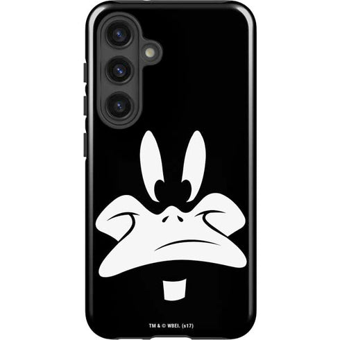 Looney Tunes Daffy Duck Plain Black and White Galaxy S25 Impact Case