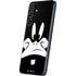 Looney Tunes Daffy Duck Plain Black and White Galaxy S24 Plus Skin