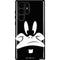 Looney Tunes Daffy Duck Plain Black and White Galaxy S25 Ultra Impact Case