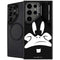 Looney Tunes Daffy Duck Plain Black and White Galaxy S25 Ultra Kickstand Case