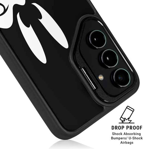 Looney Tunes Daffy Duck Plain Black and White Galaxy S25 FE Kickstand Case