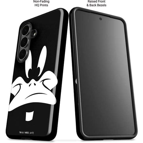 Looney Tunes Daffy Duck Plain Black and White Galaxy S26 Impact Case