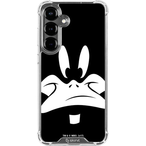 Looney Tunes Daffy Duck Plain Black and White Galaxy S26 Plus Clear Case
