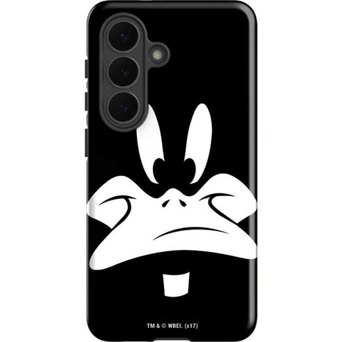 Looney Tunes Daffy Duck Plain Black and White Galaxy S26 Plus Impact Case