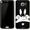 Looney Tunes Daffy Duck Plain Black and White Galaxy S7 Edge Skin