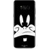 Looney Tunes Daffy Duck Plain Black and White Galaxy S8 Skin