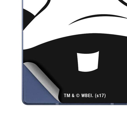 Looney Tunes Daffy Duck Plain Black and White Galaxy Z Fold6 Skin