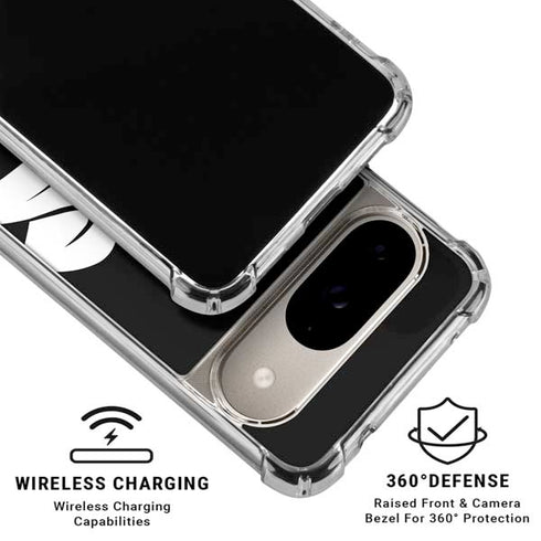 Looney Tunes Daffy Duck Plain Black and White Google Pixel 10 Clear Case