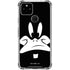 Looney Tunes Daffy Duck Plain Black and White Pixel Cases