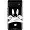 Looney Tunes Daffy Duck Plain Black and White Pixel Cases