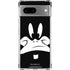 Looney Tunes Daffy Duck Plain Black and White Google Pixel 8a Clear Case