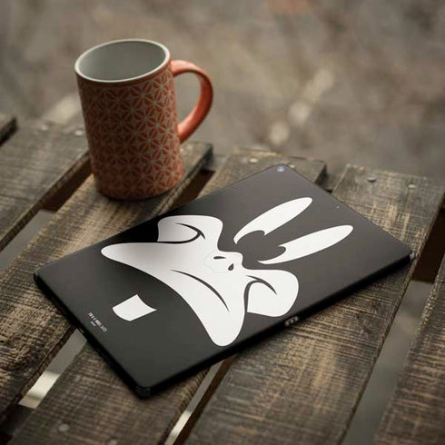 Looney Tunes Daffy Duck Plain Black and White iPad Skins