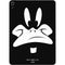 Looney Tunes Daffy Duck Plain Black and White Apple iPad Air Skin