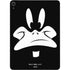 Looney Tunes Daffy Duck Plain Black and White Apple iPad Air Skin