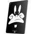 Looney Tunes Daffy Duck Plain Black and White Apple iPad Air Skin