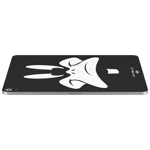 Looney Tunes Daffy Duck Plain Black and White Apple iPad Air Skin