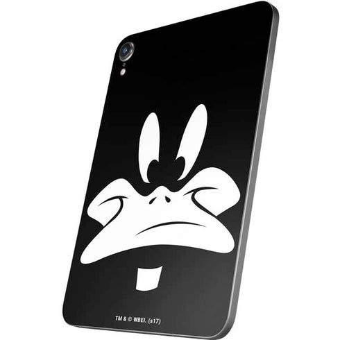 Looney Tunes Daffy Duck Plain Black and White Apple iPad Mini Skin