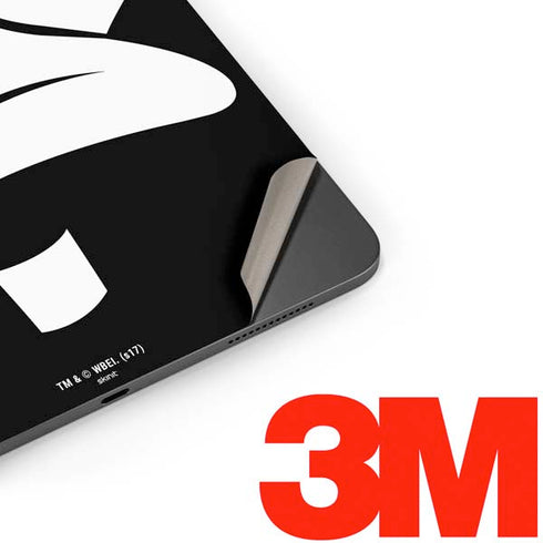 Looney Tunes Daffy Duck Plain Black and White Apple iPad Pro Skin