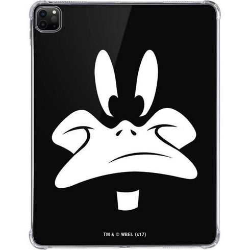 Looney Tunes Daffy Duck Plain Black and White iPad Pro 11in (2024) Clear Case