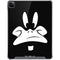 Looney Tunes Daffy Duck Plain Black and White iPad Cases