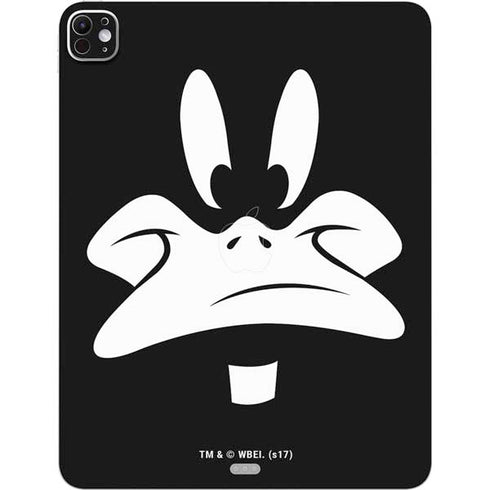 Looney Tunes Daffy Duck Plain Black and White iPad Pro 13in M4 (2024) Skin