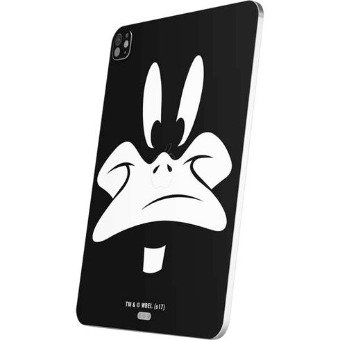 Looney Tunes Daffy Duck Plain Black and White iPad Pro 13in M4 (2024) Skin