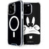 Looney Tunes Daffy Duck Plain Black and White iPhone Cases