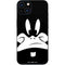 Looney Tunes Daffy Duck Plain Black and White iPhone Skins