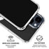 Looney Tunes Daffy Duck Plain Black and White iPhone 15 Clear Case