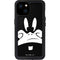 Looney Tunes Daffy Duck Plain Black and White iPhone 15 Plus Waterproof Case