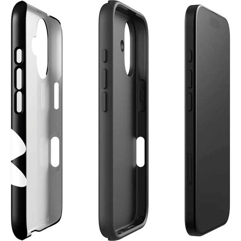 Looney Tunes Daffy Duck Plain Black and White iPhone 16 Impact Case