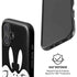 Looney Tunes Daffy Duck Plain Black and White iPhone 16 Magsafe Impact Case