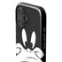 Looney Tunes Daffy Duck Plain Black and White iPhone 16 Plus Impact Case