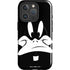 Looney Tunes Daffy Duck Plain Black and White iPhone 16 Pro Magsafe Impact Case