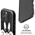 Looney Tunes Daffy Duck Plain Black and White iPhone 16 Pro Magsafe Impact Case