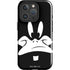 Looney Tunes Daffy Duck Plain Black and White iPhone 16 Pro Max Impact Case